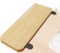 Rallonge de bureau avec fixation par pince, ergonomique et pliable