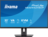 iiyama ProLite XB3294UHSCP-B1 31.5" 4K Ultra HD Monitor - VA Panel, USB-C, KVM, HDR10