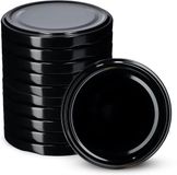 KADAX Schroefdeksels fi 82 mm Set van 10 Zwart