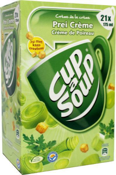 Cup A Soup Prei creme soep 21zk