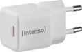 Intenso W30C 30W USB-C GaN lichtnetadapter - wit