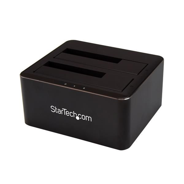 StarTech.com Dual-bay SATA HDD docking station - USB 3.0