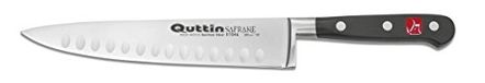 Quttin Safrane Santoku mes met honingraatpatroon, 20 cm