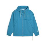 PUMA Manchester City Veste Mmq - Bleu Tropical/pale Lemon - Pointure Medium