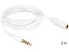 DeLOCK 3.5mm Audio Kabel - 2m - Wit