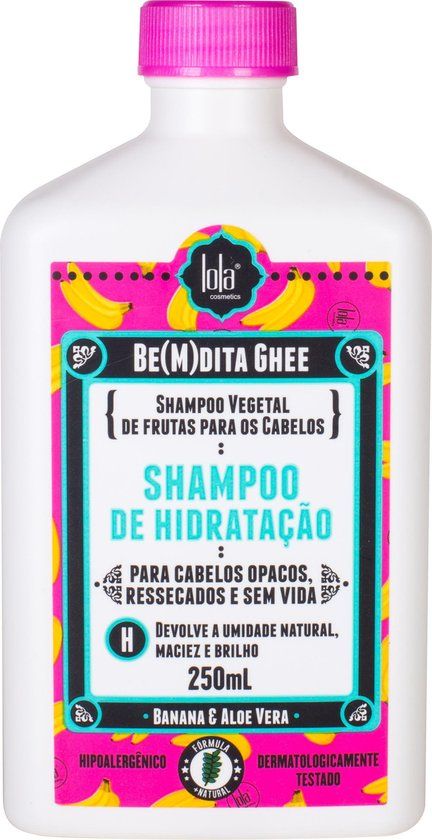 Lola Cosmetics Be(m)dita Ghee Hydrating Banana Shampoo - 250 ml