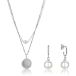 Isabella Ford Ensemble collier bracelet et boucles d'oreilles femme June Pearl