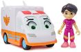 Disney Junior Firebuds Violet en Axl actiefiguur en ambulance speelgoed