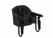 Casualplay Clip-up tafelton met waterafstotende stof en comfortabele bevestigingsknop, zwart