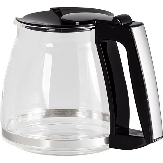 Melitta 6505288 Koffiekan | Zwart, Roestvrijstaal, Transparant