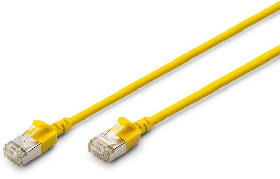 Digitus DK-1632-A-030S-Y netwerkkabel Geel 3 m Cat6a F/FTP