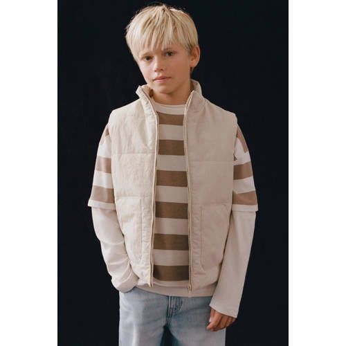 Mango Kids bodywarmer ecru