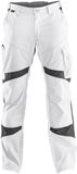 KÜBLER KUBLER ACTIVIQ 23505365 Hi Vis Reflecterend Schildersbroek HEREN Veiligheidsbroek Wit Antraciet - Met Kniezak