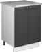 Vicco Wastafelkast Fame-Line, Anthrazit-Gold Landhaus/Wit, 60 cm