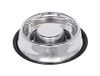 Nobby Anti-sling roestvrijstalen kom, antislip 1,35 liter, 30 cm