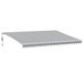 vidaXL Storentent automatique, anthracite et blanc, 500x300 cm