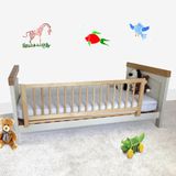 Safetots Houten Bedhekje, Naturel, 38cm Hoog x 110cm Breed