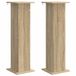 vidaXL Plantenstandaard 2 stuks Sonoma Eiken 30,5 x 30 x 100,5 cm