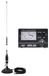 Antenne PNI S75 CB, 75 cm, avec papillon, aimant de 125 mm et réflectomètre PNI SWR-300 pour mesure SWR