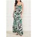 GUESS Marciano By Lucky Charm Robe longue Imprimé Feline Feeling Taille : 38