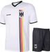Kingdo B.V. Duitsland Voetbaltenue Thuis Strepen Vlag - Kinderen - Unisex - Shirt et Short - Taille S
