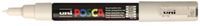 Merkloos POSCA Markeerstiften PC-1M Wit Zwart (6 Stuks)