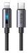 Mcdodo CA-5710 USB-kabel 1,2 m USB A naar USB C/Lightning Zwart, Grijs