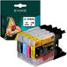 Brother Cartouches d'encre Compatibles avec Diverses Imprimantes Brother (Kit CMJN)