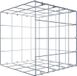 Gabionne d'application Type 2 40 cm x 40 cm x 40 cm (L x H x P), maille 10 cm x 10 cm, C-ring