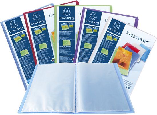 Exacompta Showtasje A4 Polypropyleen Gekleurd Assortiment