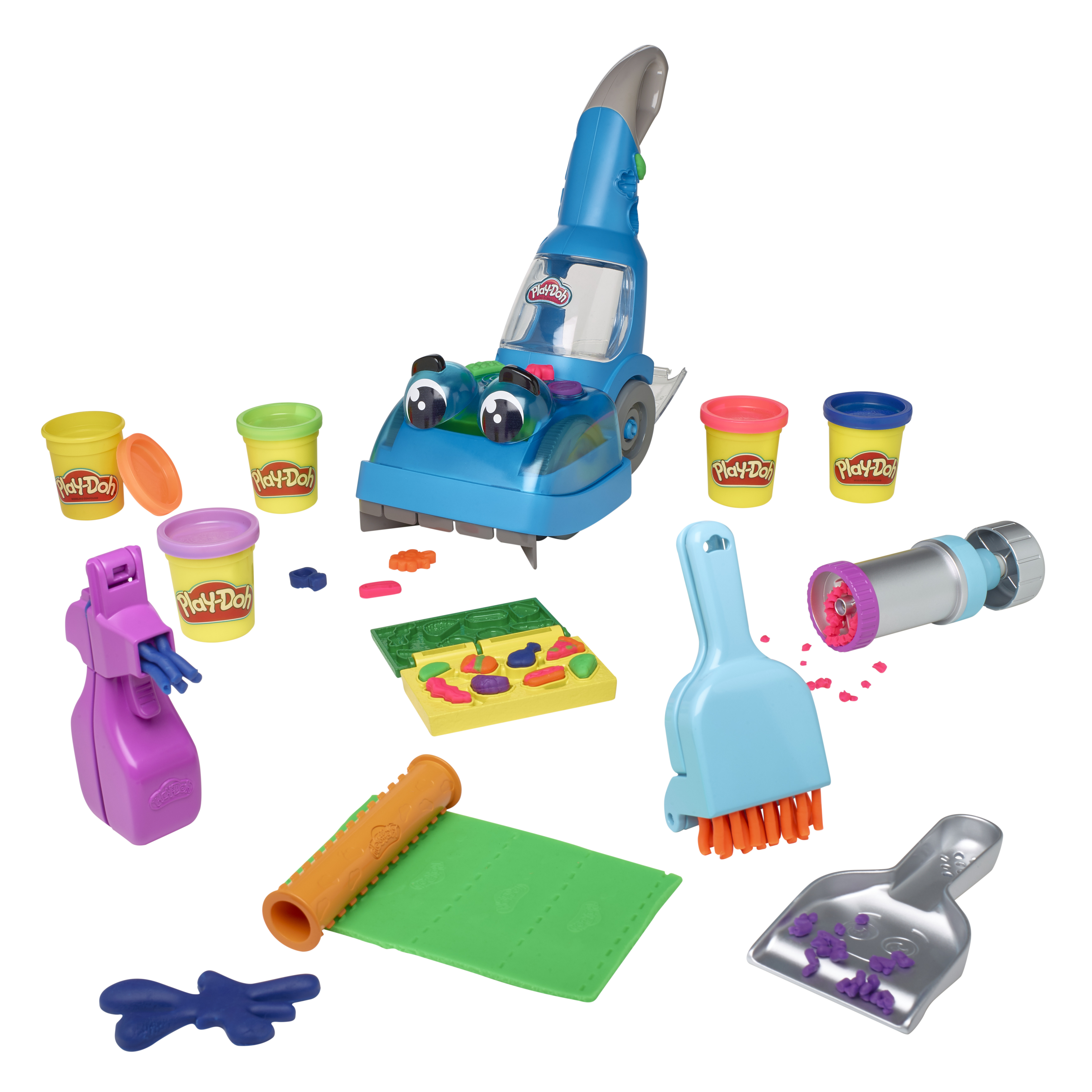 Play-Doh Zoom Zoom Stofzuiger en Opruim Set