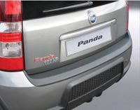 ABS RGM ABS Achterbumper beschermlijst Fiat Panda 100HP 3 deurs 2006- Zwart