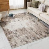 Tapis lavable avec support antidérapant, adapté pour salon et chambre à coucher