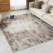 Tapis lavable avec support antidérapant, adapté pour salon et chambre à coucher