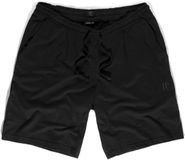 JP 1880 - Heren - Pyjamabroek loungewear shorts elastische band - Zwart - Maat 7XL