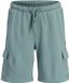 JACK & JONES JPSTBRADLEY SWEAT CARGO SHORTS SN JNR Jongens Broek Mineral Blue 176