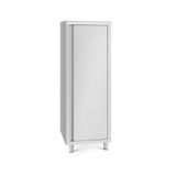 Royal Catering Afwaskast van roestvrij staal, 60 x 70 x 180 cm, 3 laden, eenvoudige montage, in hoogte verstelbare poten