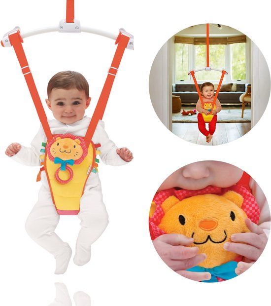 Munchkin Bounce & Play Door Bouncer - Yellow - 5 Months - 1 Year