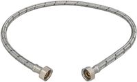 KOTARBAU® Flexibele Aansluitslang 1/2" x 1/2" - Flexibele Kraanslang 90 cm - Sanitaire Aansluitslang - Flexibele Verbindingsslang - Aansluitslang Armatuur - met Roestvrijstalen Vlechtwerk