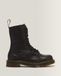 Dr. Martens 1490 Virginia Cuir Souple Noir Bottes Taille 43