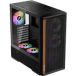 1stPlayer Boîtier Moyen Tour ATX WD7 RGB avec panneau vitré (Noir)