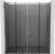 Mexen Velar L Duo schuifdouchedeur 170 , grafiet, chroom - 871-170-003-42-01