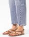 Sacha - Dames - Cognac sandalen met gekruiste bandjes - Maat 38