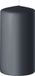 Enlightening Candles Bougie cylindrique - bougies coniques - anthracite - D8 x H12 cm - 45 heures de combustion