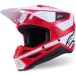 Alpinestars S-M3 Heat Casque de motocross, rouge/blanc, M (57/58)