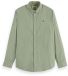 Scotch & Soda Herren Bluse Langarm Baumwolle Garden Green