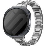 Strap-it Samsung Bracelet acier chaîne Samsung Galaxy Watch 8 - 44mm (argent)