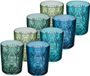 Secret de Gourmet Waterglazen / drinkglazen Ayla - 8x - transparant - 350 ml