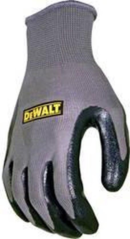 DeWALT DPG66 Nylon werkhandschoenen ULTRADEX™ - GLADDE NITRILE COATING - GRIP