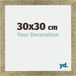 Your Decoration - Cadre photo 30x30 cm - MDF - Or antique - Mura